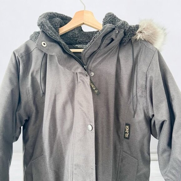 Valanga AllWeather Winter Coat with Fur HoodSize L10 - Picture 3 of 11